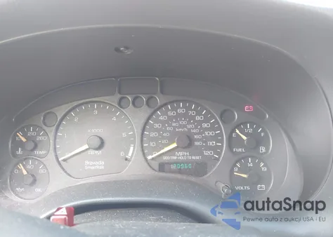 2001 Oldsmobile Bravada из США, поврежденный, VIN 1GHDT13W312209716